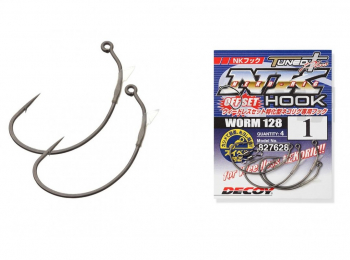 Крючок одинарный DECOY Worm 128 NK № 5 (5 шт.)