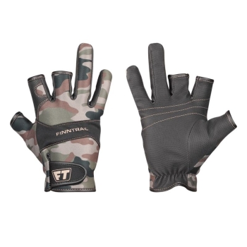 Перчатки FINNTRAIL Neosensor 2400 цвет Camo Bear в интернет магазине Rybaki.ru