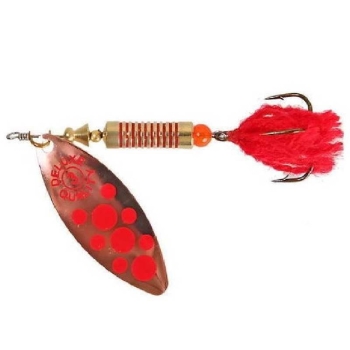 Блесна вращающаяся NORSTREAM Lonking Fly № 0 3,5 г цв. copper red dots / red tail в интернет магазине Rybaki.ru