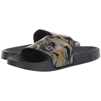 Пантолеты THE NORTH FACE Base Camp Slides II цвет Burnt Olive Green Woods Camo / Black в интернет магазине Rybaki.ru