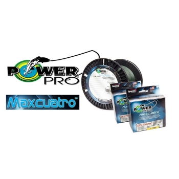 Плетенка POWER PRO Maxcuatro 135 м цв. зеленый 0,32 мм в интернет магазине Rybaki.ru