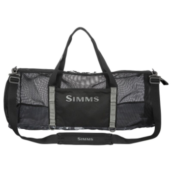 Сумка рыболовная SIMMS Challenger Mesh Duffel 60 цвет Hex Flo Camo Carbon в интернет магазине Rybaki.ru