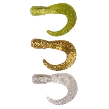 Приманка SAVAGE GEAR 3D LB Hard Eel Long Tails 17 (3 шт.) цв. Gold/ Silver/ Chart в интернет магазине Rybaki.ru