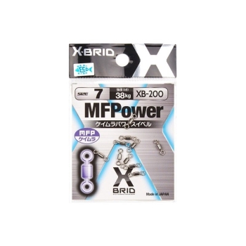 Вертлюг MORIGEN MFPower XB-200 цв. Black nickel № 8 (12 шт.) в интернет магазине Rybaki.ru