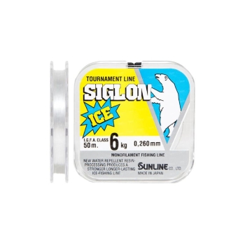 Леска SUNLINE Siglon V Ice Fishing 50 м цв. прозрачный № 1,5 в интернет магазине Rybaki.ru