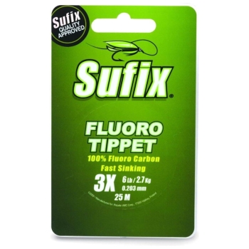 Флюорокарбон SUFIX Fluoro Tippet 25 м 0,108 мм 0,9 кг в интернет магазине Rybaki.ru