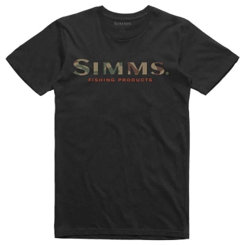 Футболка SIMMS Logo T-Shirt цвет Black