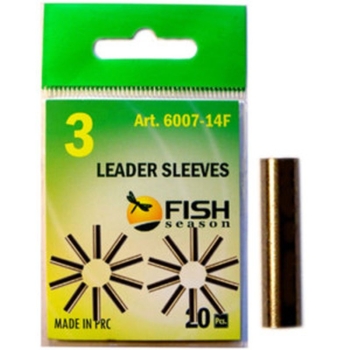 Трубка обжимная FISH SEASON Leader Sleeves 0,8 мм № 1 (20 шт.) в интернет магазине Rybaki.ru