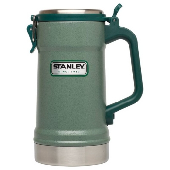 Кружка пивная STANLEY Classic Vacuum Insulated Stein (тепло 5 ч/ холод 5 ч) 0,71 л цв. Зеленый в интернет магазине Rybaki.ru