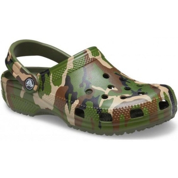 Сабо CROCS Classic Printed Camo Clog цвет камуфляж в интернет магазине Rybaki.ru