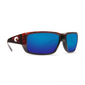 Очки поляризационные COSTA DEL MAR Fantail W580 р. M цв. Tortoise цв. ст. Blue Mirror Glass в интернет магазине Rybaki.ru
