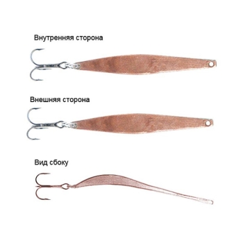 Блесна вертикальная LUCKY JOHN Model O 340 6 г код цв. #C в интернет магазине Rybaki.ru