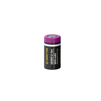 Аккумулятор ARMYTEK 18350 Li-Ion  900 mAh в интернет магазине Rybaki.ru