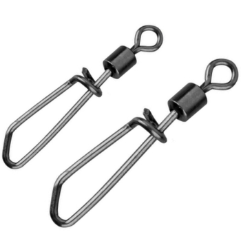 Застежка с вертлюгом SAVAGE GEAR Spin Swivel Snap M #6 26 кг BLN (10 шт.)