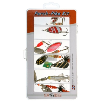 Набор NORSTREAM PERCH-PIKE KIT (8 блесен) в интернет магазине Rybaki.ru