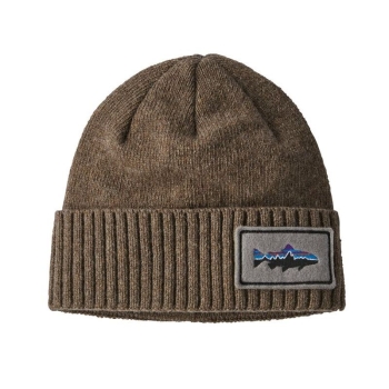 Шапка PATAGONIA Brodeo Beanie Fitz Roy Trout Patch цвет ASHT в интернет магазине Rybaki.ru