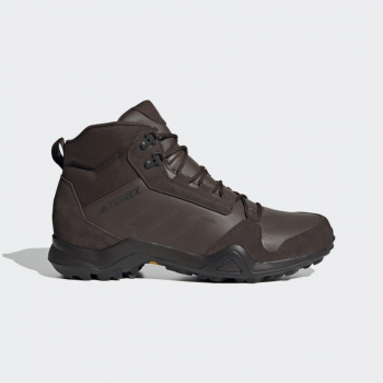 Ботинки ADIDAS Terrex Ax3 Mid Lea цвет Brown / Night Brown / Core Black в интернет магазине Rybaki.ru