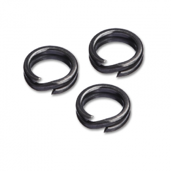 Кольцо заводное DECOY Split Ring (Black) № 1 (20 шт.)