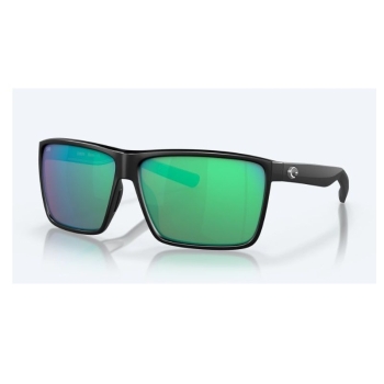 Очки поляризационные COSTA DEL MAR Rincon 580G р. XL цв. Black цв. ст. Green Mirror в интернет магазине Rybaki.ru