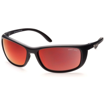 Очки солнцезащитные MAKO Blade цв. Black цв. стекла Glass Grey HD Red Mirror