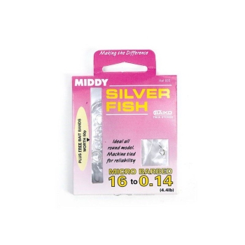 Оснастка MIDDY Microbarb 20 to 0.10 HTN (9 поводков + 10 хомутов) в интернет магазине Rybaki.ru