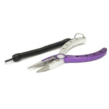 Плоскогубцы SPRUT Aluminum Fishing Pliers 150 цв. Silver Purple
