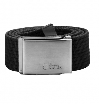 Ремень FJALLRAVEN Merano Canvas Belt цвет Black