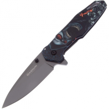 Нож BOKER Screaming Skull складной  в интернет магазине Rybaki.ru