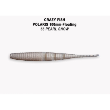 Слаг CRAZY FISH Polaris Float 4" (6 шт.) зап. кальмар, код цв. 66