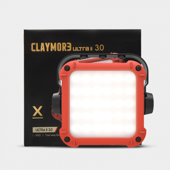 Фонарь кемпинговый CLAYMORE Ultra II 3.0X цвет Red