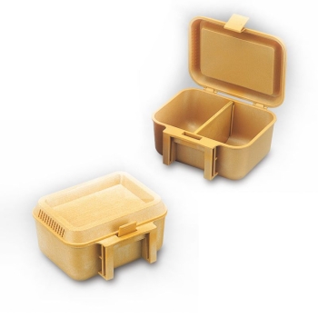 Коробка для наживки MEIHO № 202 Bait Box цвет песочный в интернет магазине Rybaki.ru