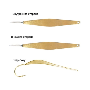 Блесна вертикальная LUCKY JOHN Model M 240 6 г код цв. #G в интернет магазине Rybaki.ru