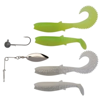 Набор приманок SAVAGE GEAR Cannibal Spinnerbait kit (4 + 2 шт.) р. L