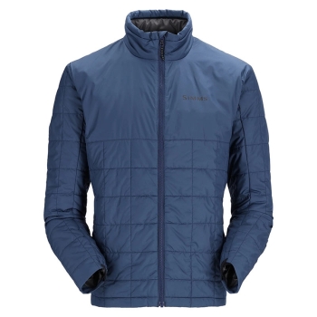 Куртка SIMMS Fall Run Collared Jacket '21 цвет Navy в интернет магазине Rybaki.ru