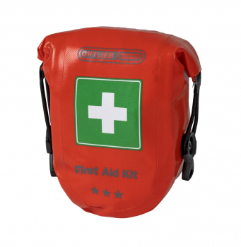 Аптечка ORTLIEB First-Aid-Kit Safety Level водонепроницаемая 0,6 л цв. красный в интернет магазине Rybaki.ru