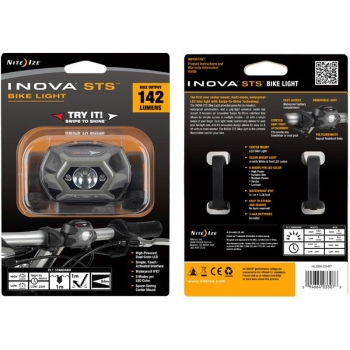 Фонарь налобный INOVA Sts Bike Light цвет Charcoal