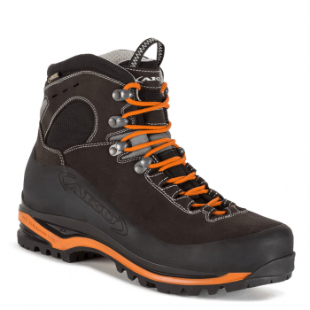 Ботинки горные AKU Superalp GTX цвет Anthracite / Orange в интернет магазине Rybaki.ru