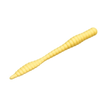 Червь SOOREX PRO Worm запах сыр 80 мм (6 шт.) цв. 125 Ivory в интернет магазине Rybaki.ru