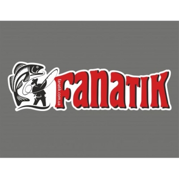 Наклейка FANATIK 25 см х 7,6 см