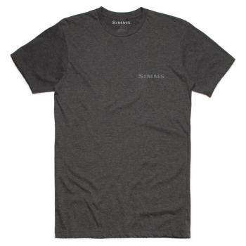 Футболка SIMMS Palm Tarpon Fill T-Shirt цвет Charcoal Heather