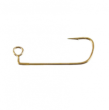 Крючок одинарный VANFOOK AJ-21G Gold № 8 (10 шт.)