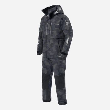 Костюм FINNTRAIL Tournament Insulated 3755 цвет Camo Shadow Black в интернет магазине Rybaki.ru