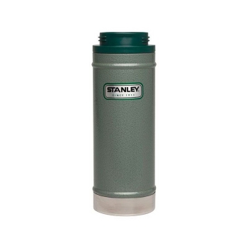 Термос STANLEY Classic Vacuum Travel Press для заваривания (тепло 4 ч/ холод 5 ч) 0,47 л цв. Зеленый