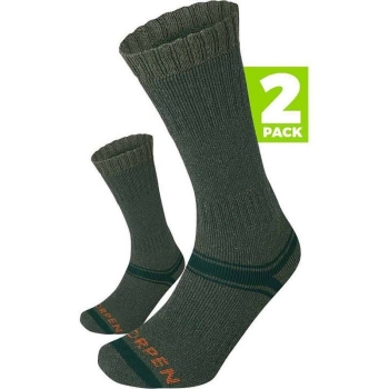 Носки LORPEN F2WE Fishing 2 pack Eco цвет Conifer в интернет магазине Rybaki.ru