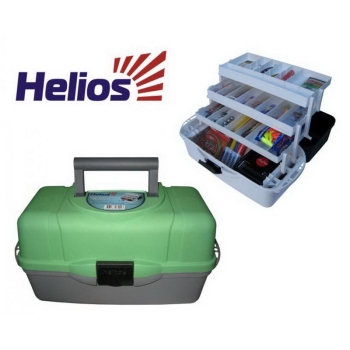 Ящик рыболовный HELIOS Helios цвет зеленый в интернет магазине Rybaki.ru